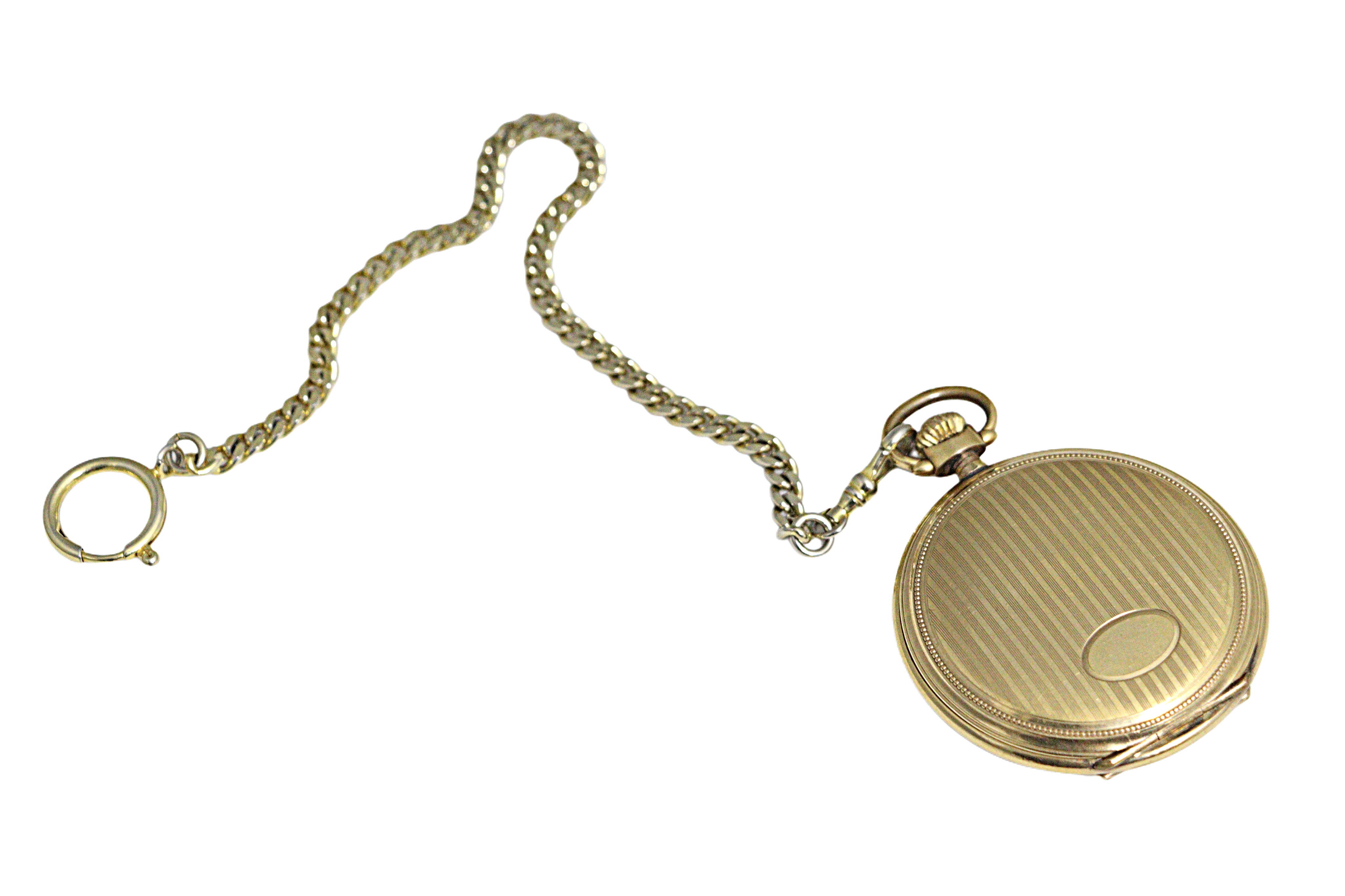 Gold-Tone Pocket Watch from the Atatürk Film Collection
