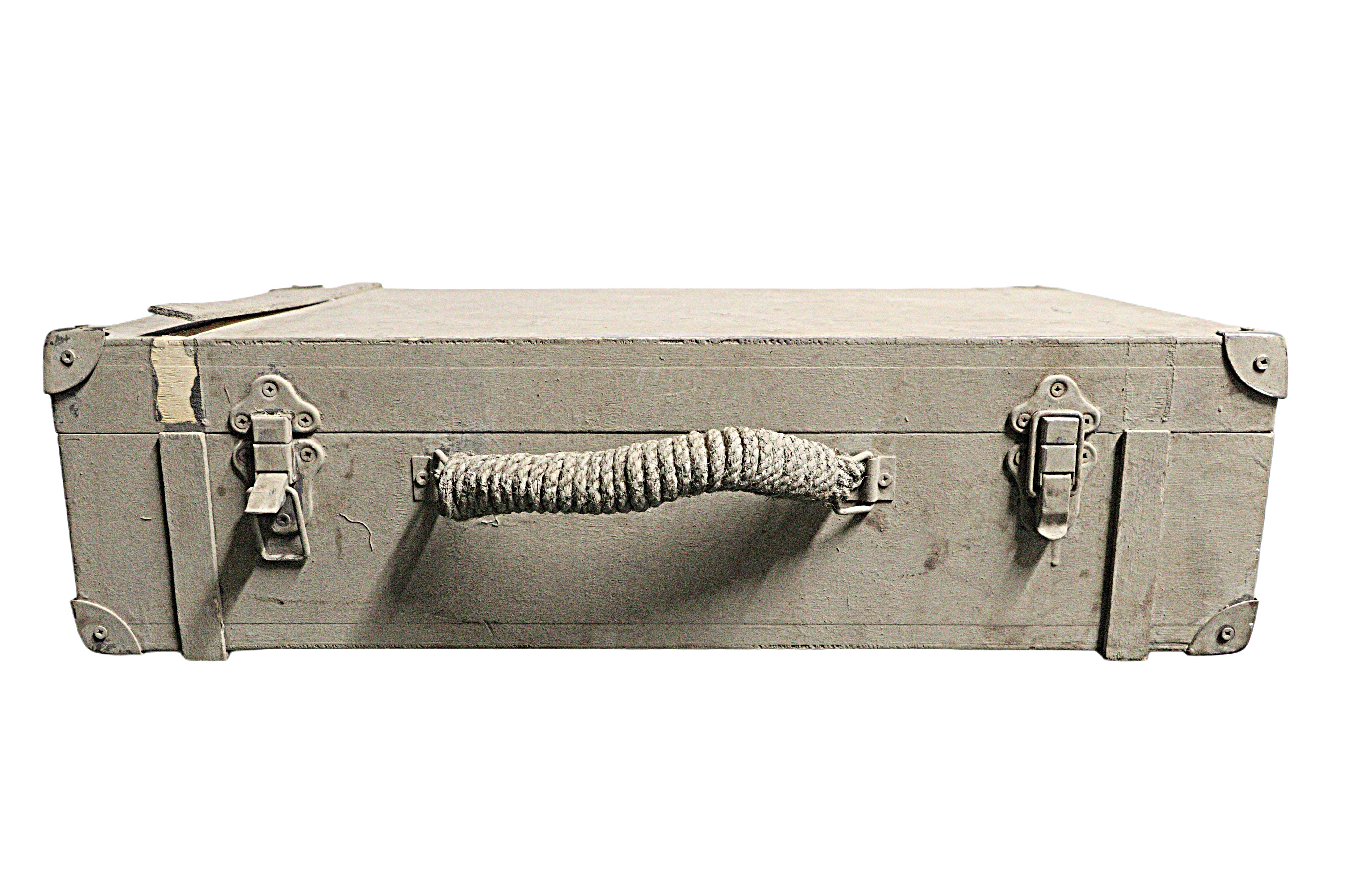 Rustic Wooden Carrying Case from the Atatürk Film Collection