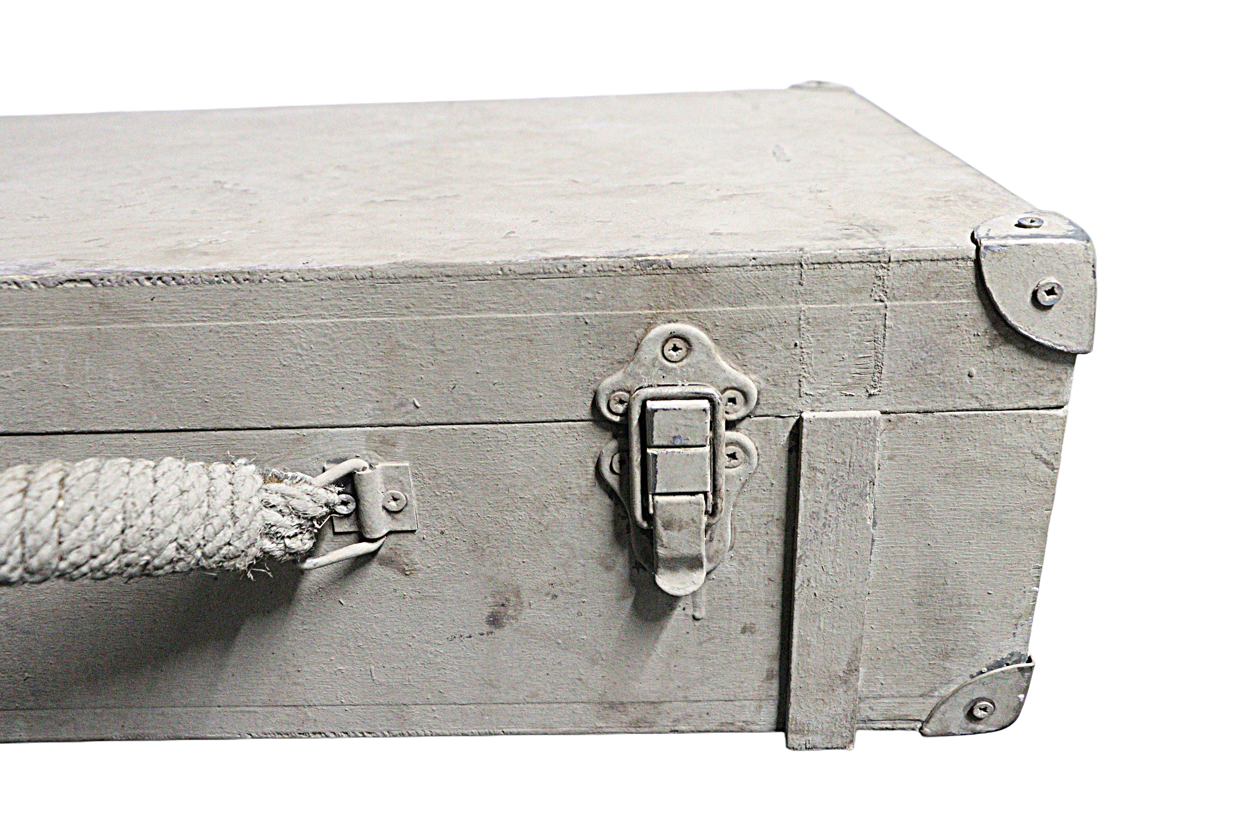 Rustic Wooden Carrying Case from the Atatürk Film Collection