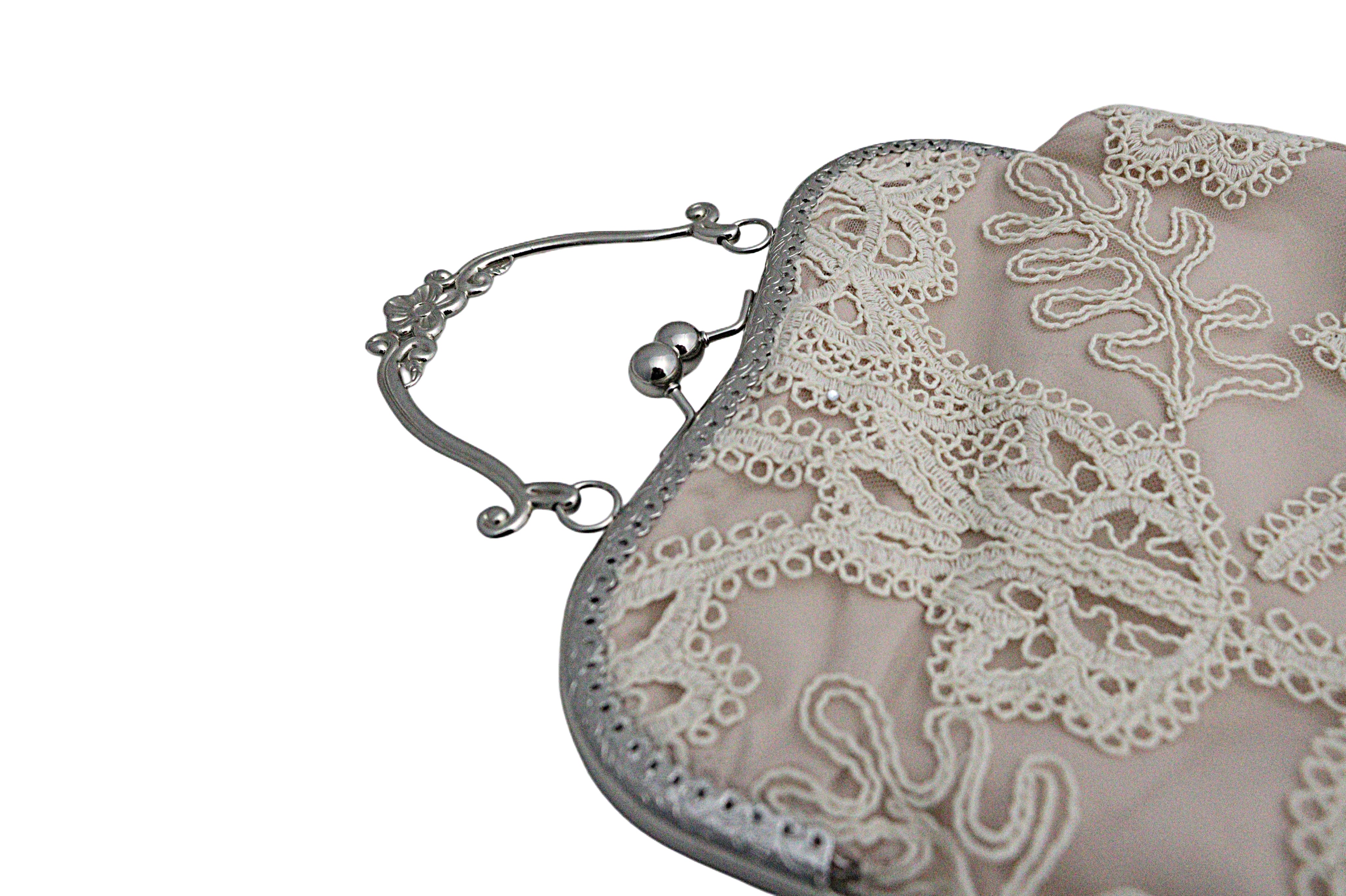 Ivory Lace Handbag from the Atatürk Movie Collection
