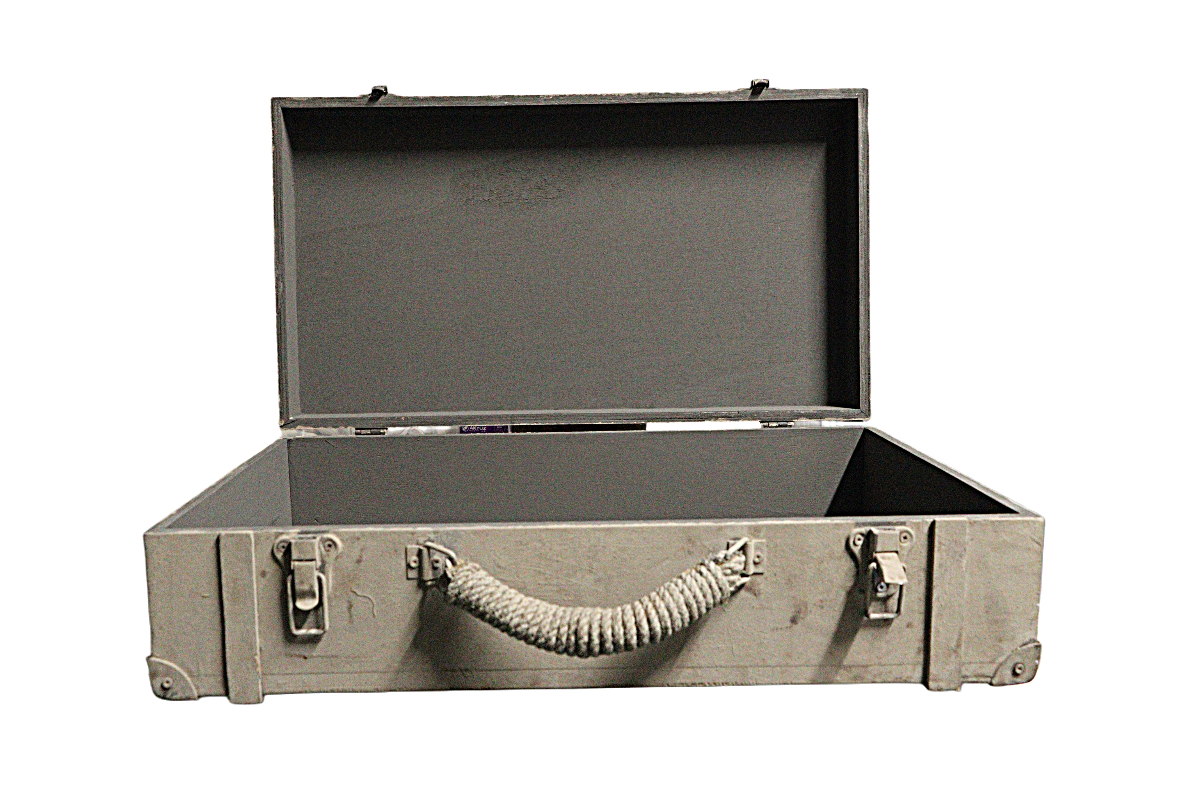 Rustic Wooden Carrying Case from the Atatürk Film Collection
