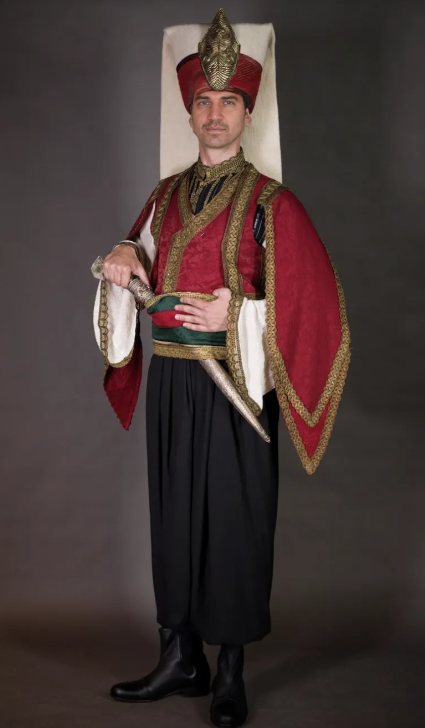 Mustafa Kemal's Janissary Costume at the Bulgarian King's Party