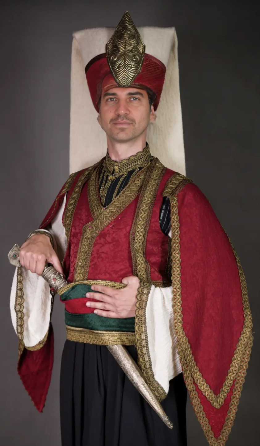 Mustafa Kemal's Janissary Costume at the Bulgarian King's Party