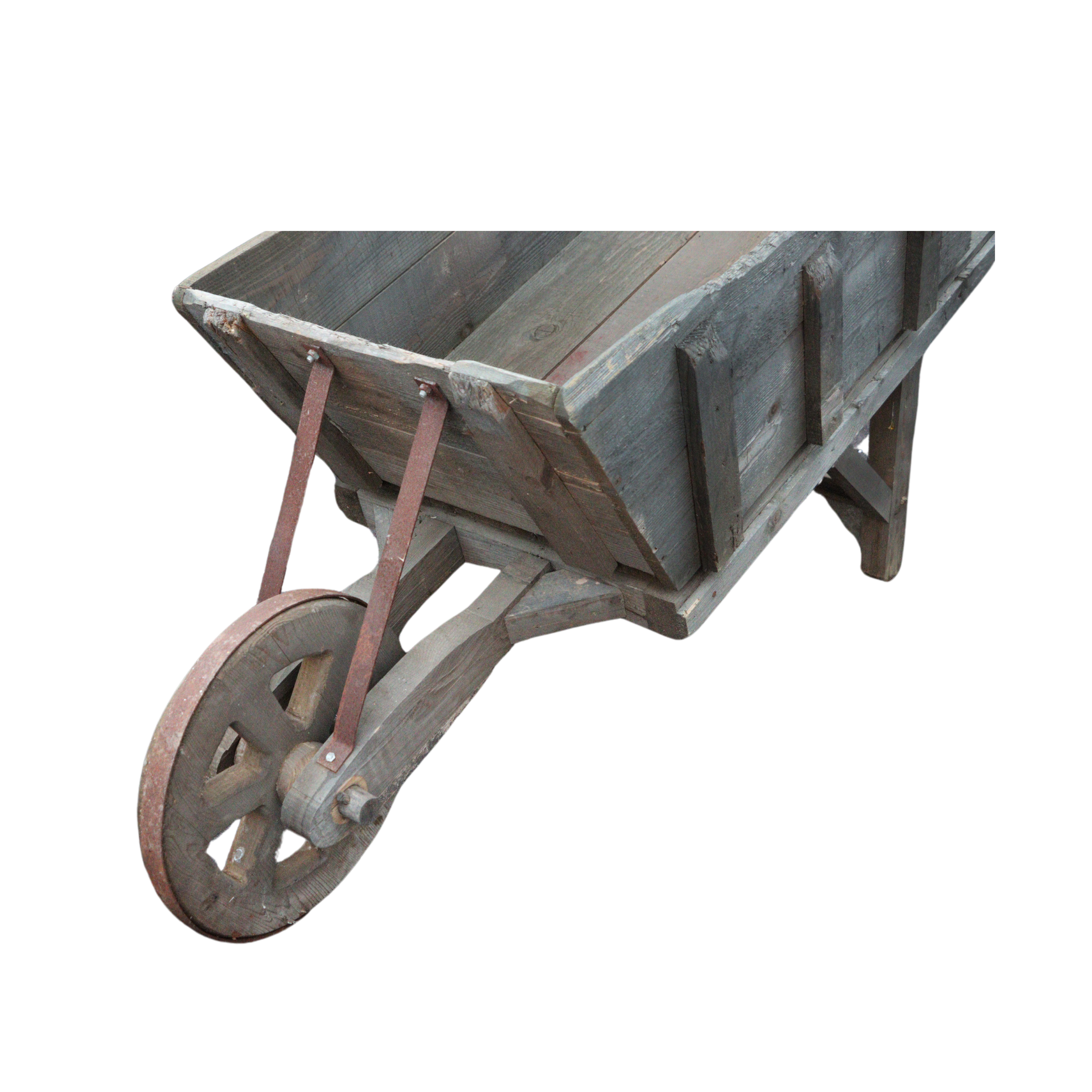 Rustic Wooden Wheelbarrow from the Atatürk Film Collection