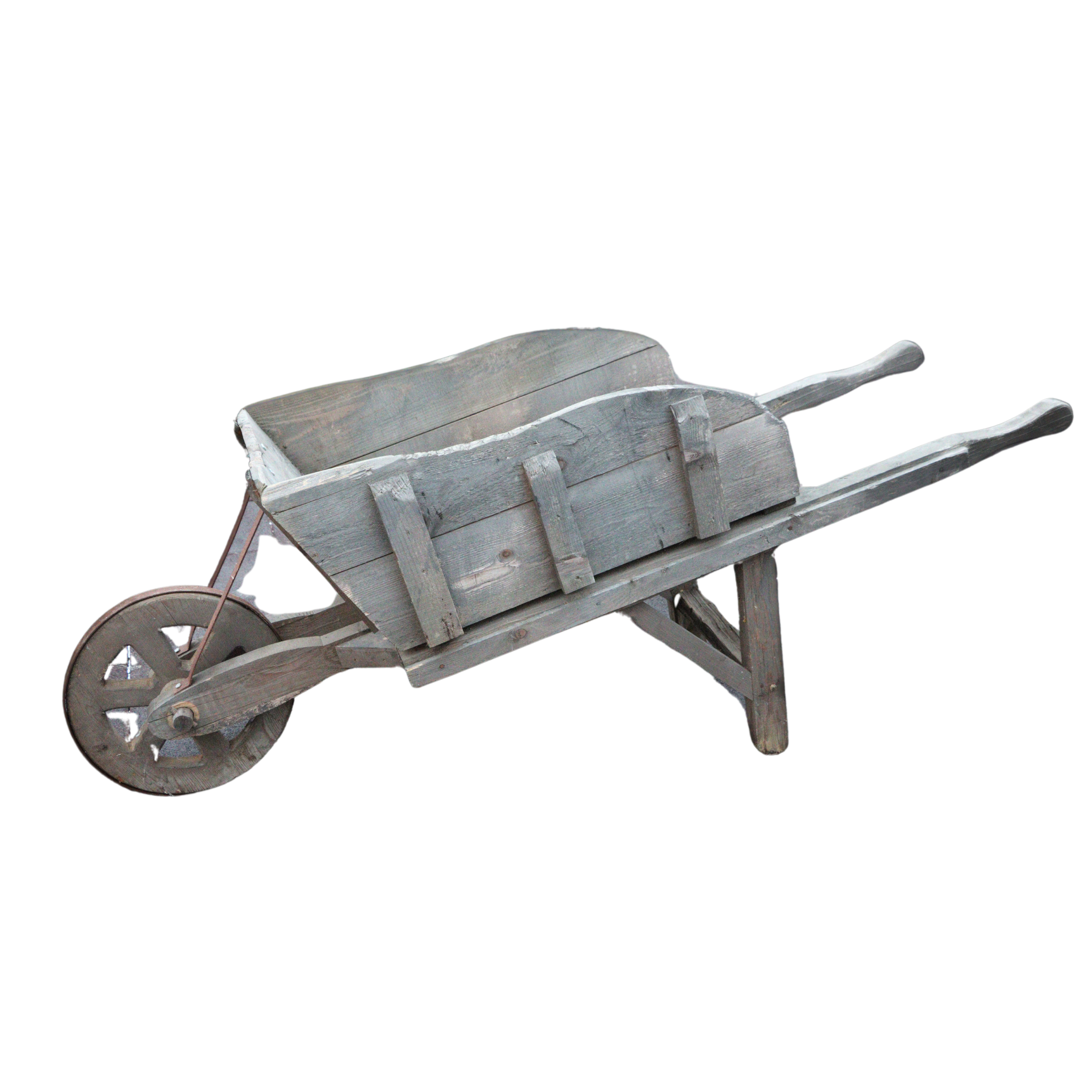 Rustic Wooden Wheelbarrow from the Atatürk Film Collection