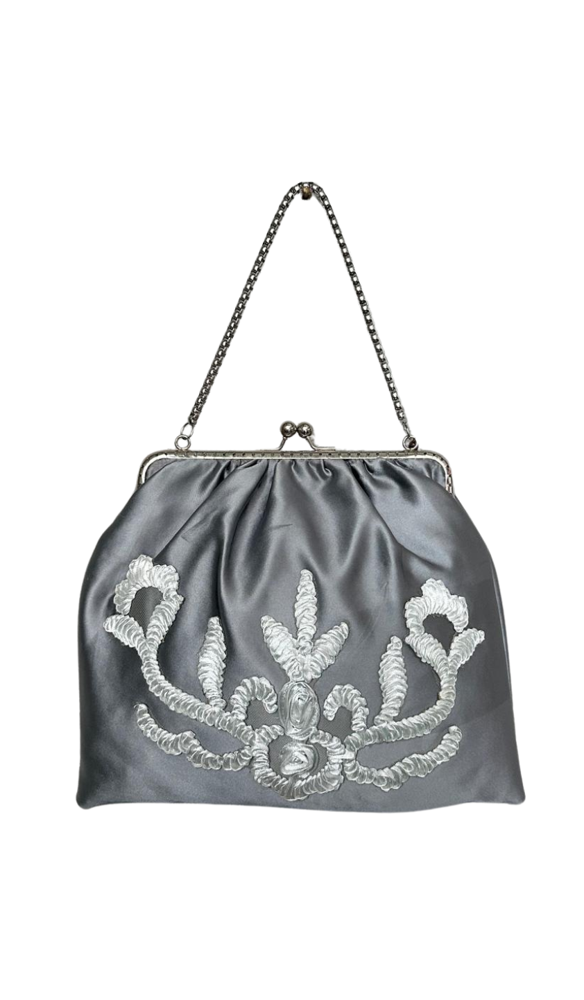 Silver Embroidered Handbag from the Atatürk Movie Collection