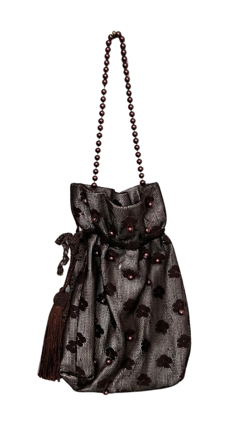 Drawstring Beaded Evening Pouch from the Atatürk Movie Collection