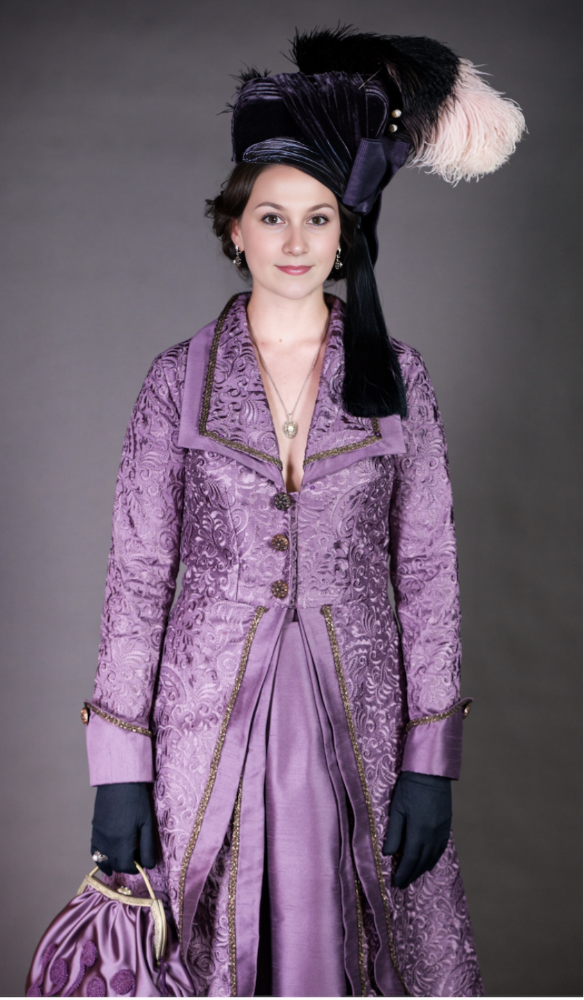Madame Corinne's Staircase Scene Dialogue Costume