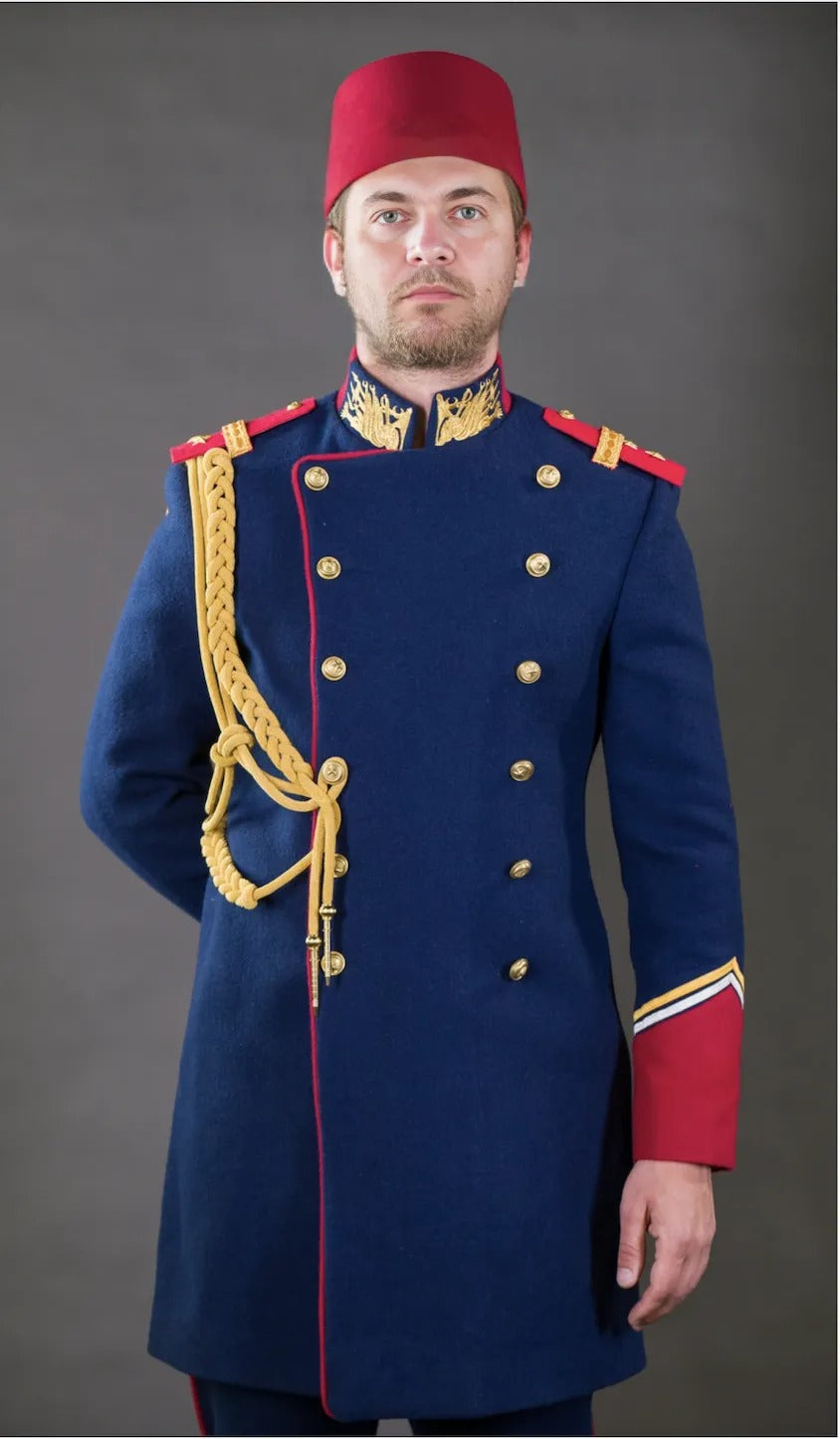 Mustafa Kemal's Captain Uniform Costume