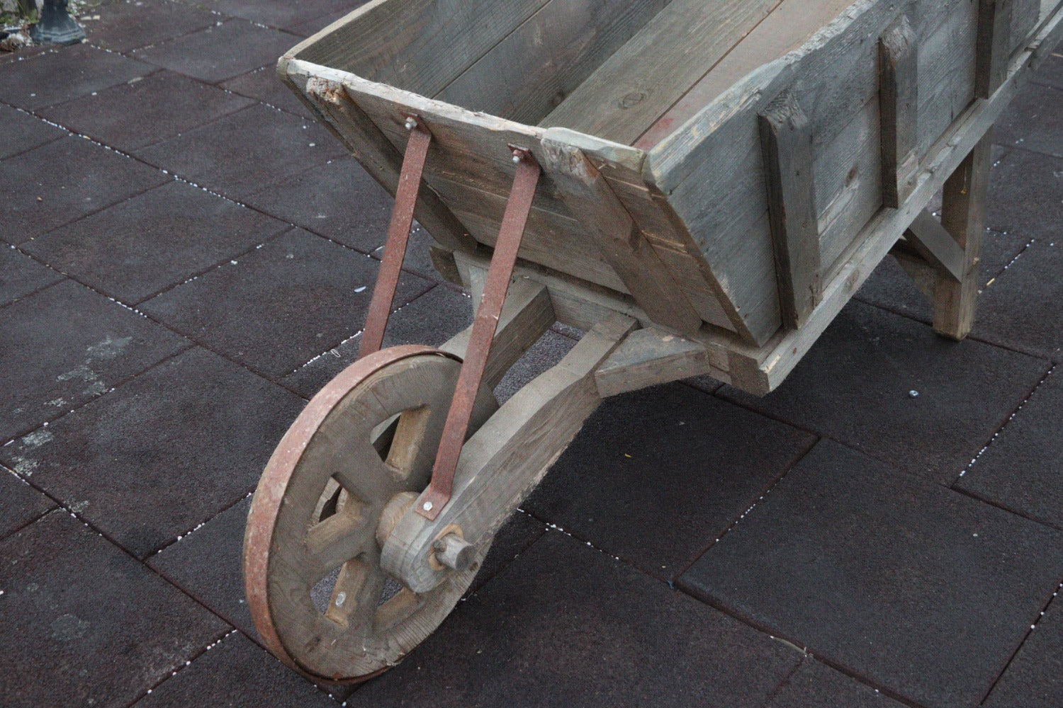 Rustic Wooden Wheelbarrow from the Atatürk Film Collection