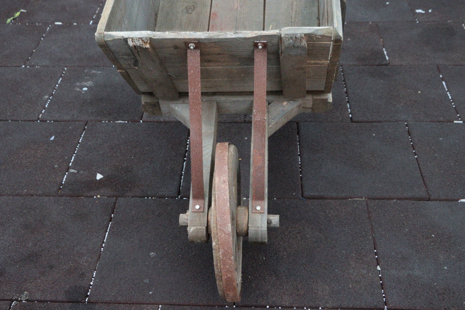 Rustic Wooden Wheelbarrow from the Atatürk Film Collection