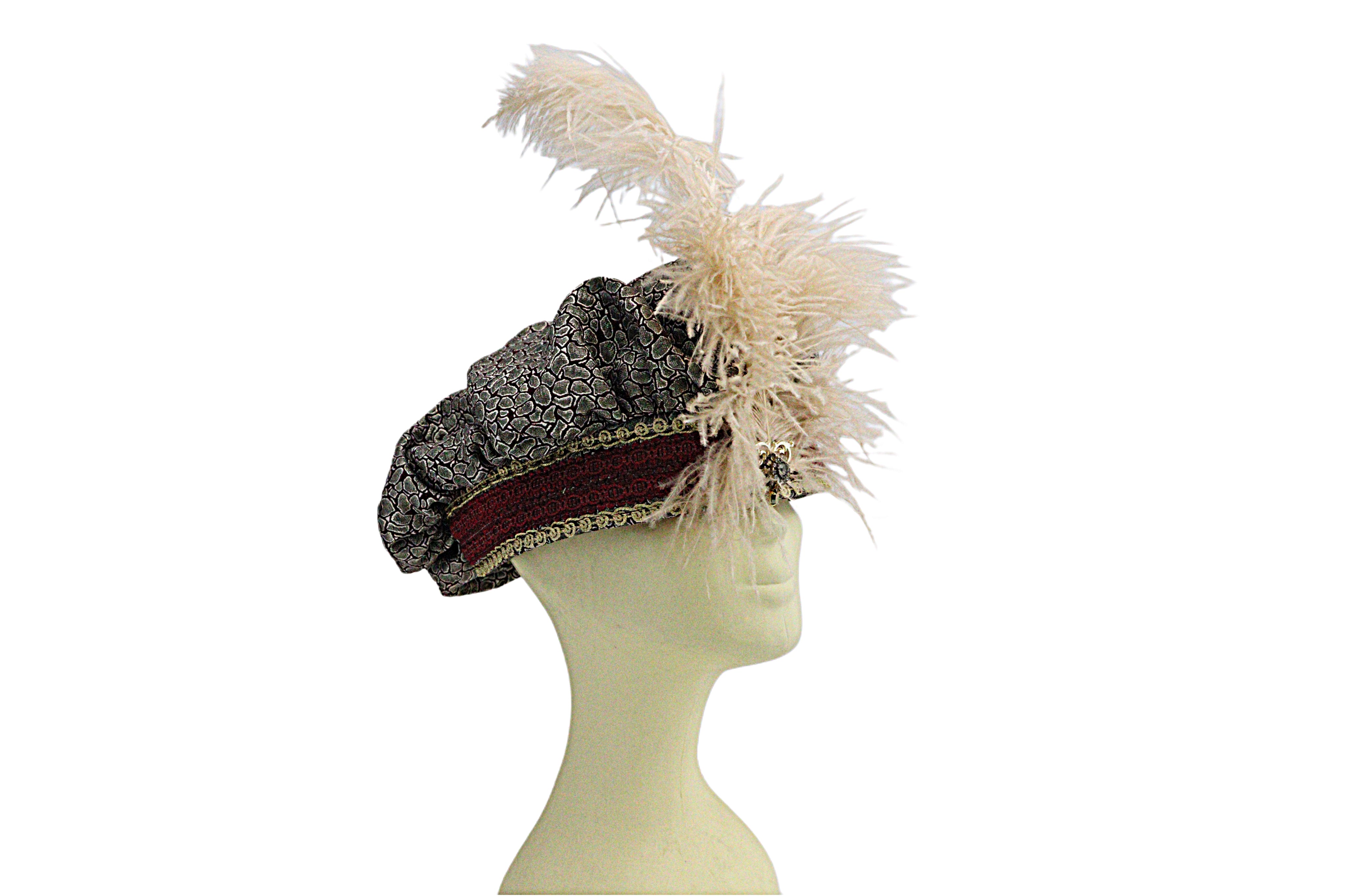 Regal Feathered Hat from the Atatürk Film Collection