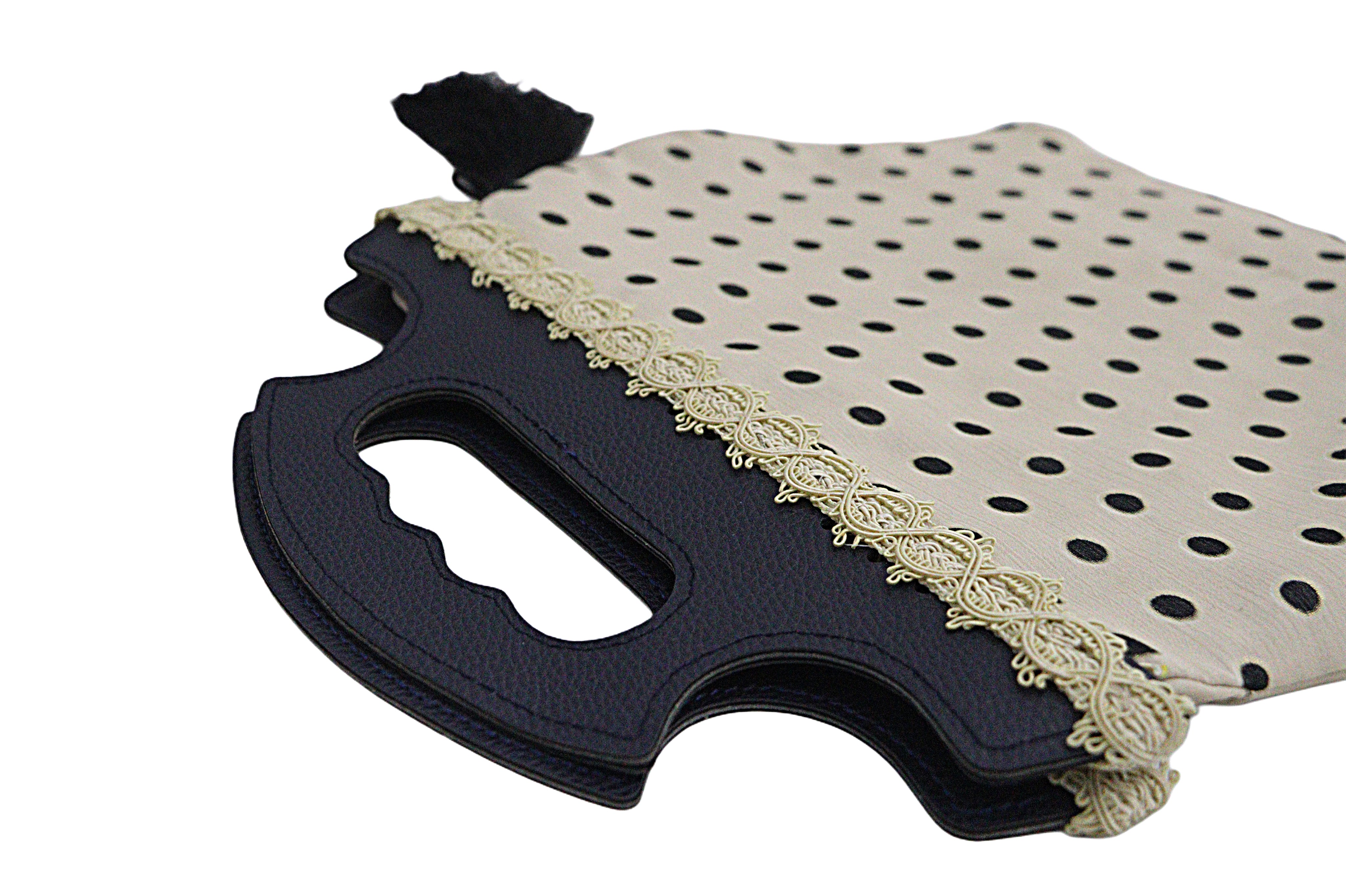 Polka Dot Handle Bag with Tassel from the Atatürk Movie Collection